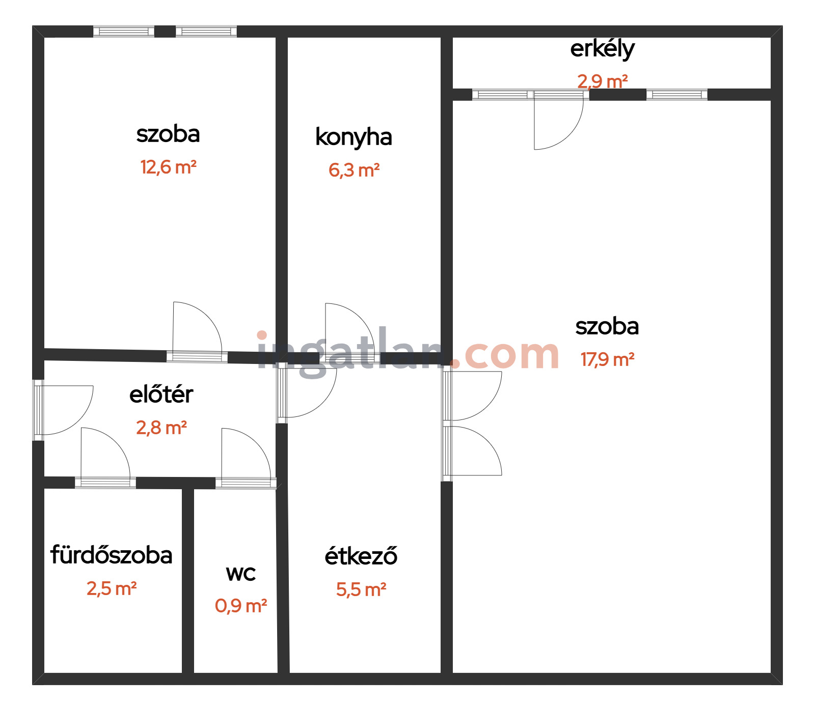 A fájl már létezik a célhelyen: import/kepek/5723240.jpg
For sale Panel apartment Szolnok  50 m<sup>2</sup> 21.9 millió Ft