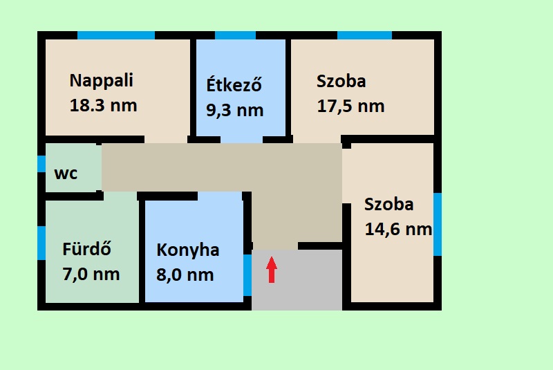 A fájl már létezik a célhelyen: import/kepek/5828450.jpg
For sale house Herencsény  100 m<sup>2</sup> 25.9 millió Ft