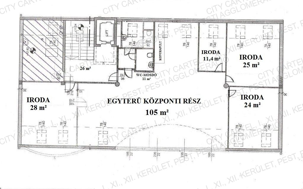 A fájl már létezik a célhelyen: import/kepek/vizjeles_4746089.jpg
For sale Office in office building B Budapest, XIII. kerület  230 m<sup>2</sup> 1610 EUR