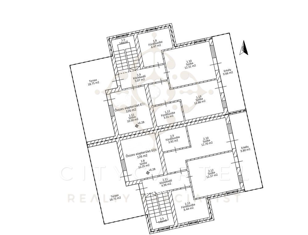 A fájl már létezik a célhelyen: import/kepek/vizjeles_5470228.jpg
For sale Semi-detached house Budapest, II. kerület  202 m<sup>2</sup> 339.9 millió Ft