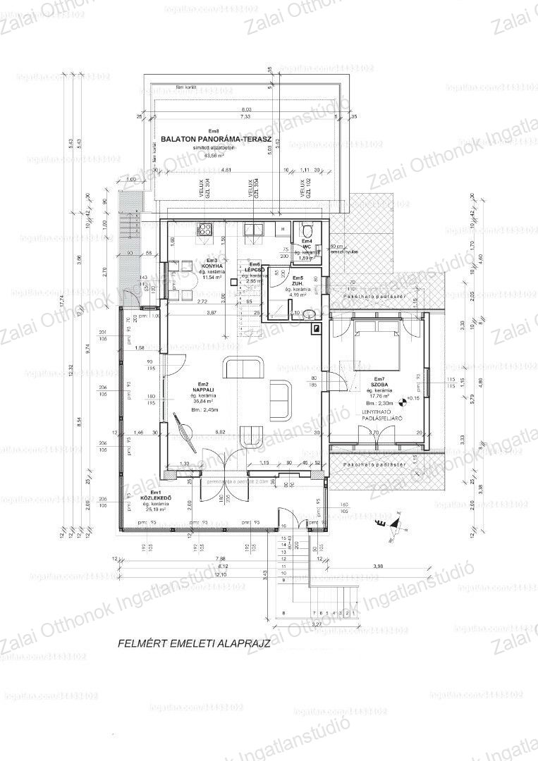 A fájl már létezik a célhelyen: import/kepek/vizjeles_5559955.jpg
For sale recreational home, summer house Balatonfenyves  350 m<sup>2</sup> 389.9 millió Ft