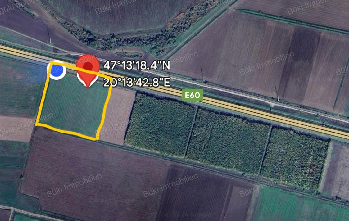 A fájl már létezik a célhelyen: import/kepek/vizjeles_5575931.jpg
For sale Arable land Szolnok  19858 m<sup>2</sup> 4.5 millió Ft
