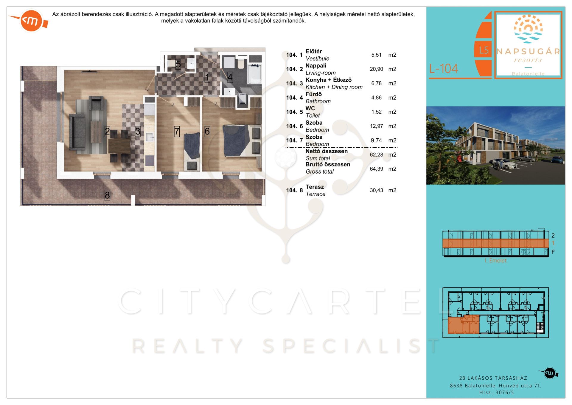 A fájl már létezik a célhelyen: import/kepek/vizjeles_5598506.jpg
For sale flat Fonyód  55 m<sup>2</sup> 57.99 millió Ft
