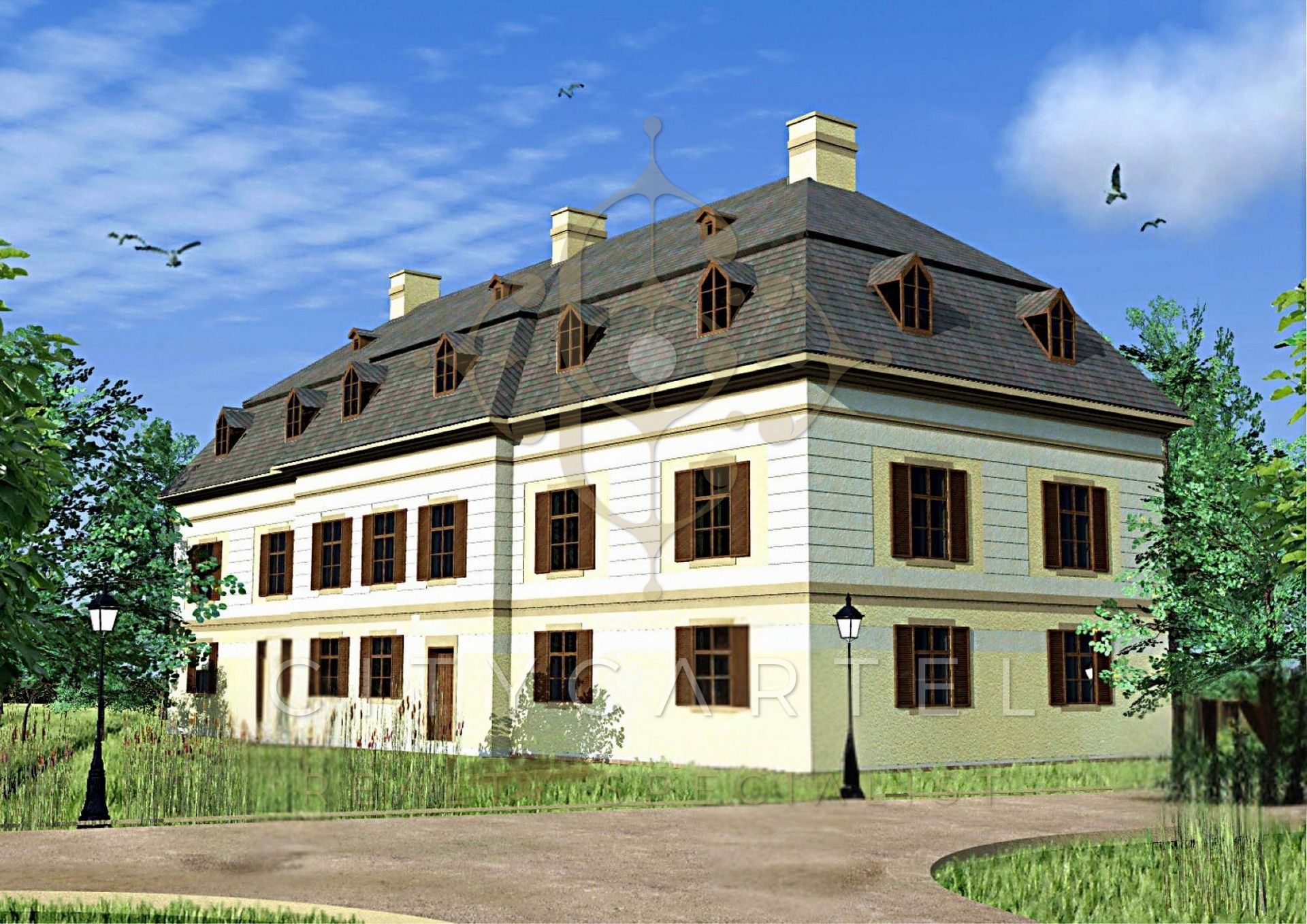 A fájl már létezik a célhelyen: import/kepek/vizjeles_5666637.jpg
Eladó Villa, kastély, kúria Meggyeskovácsi  770 m<sup>2</sup> 396 millió Ft