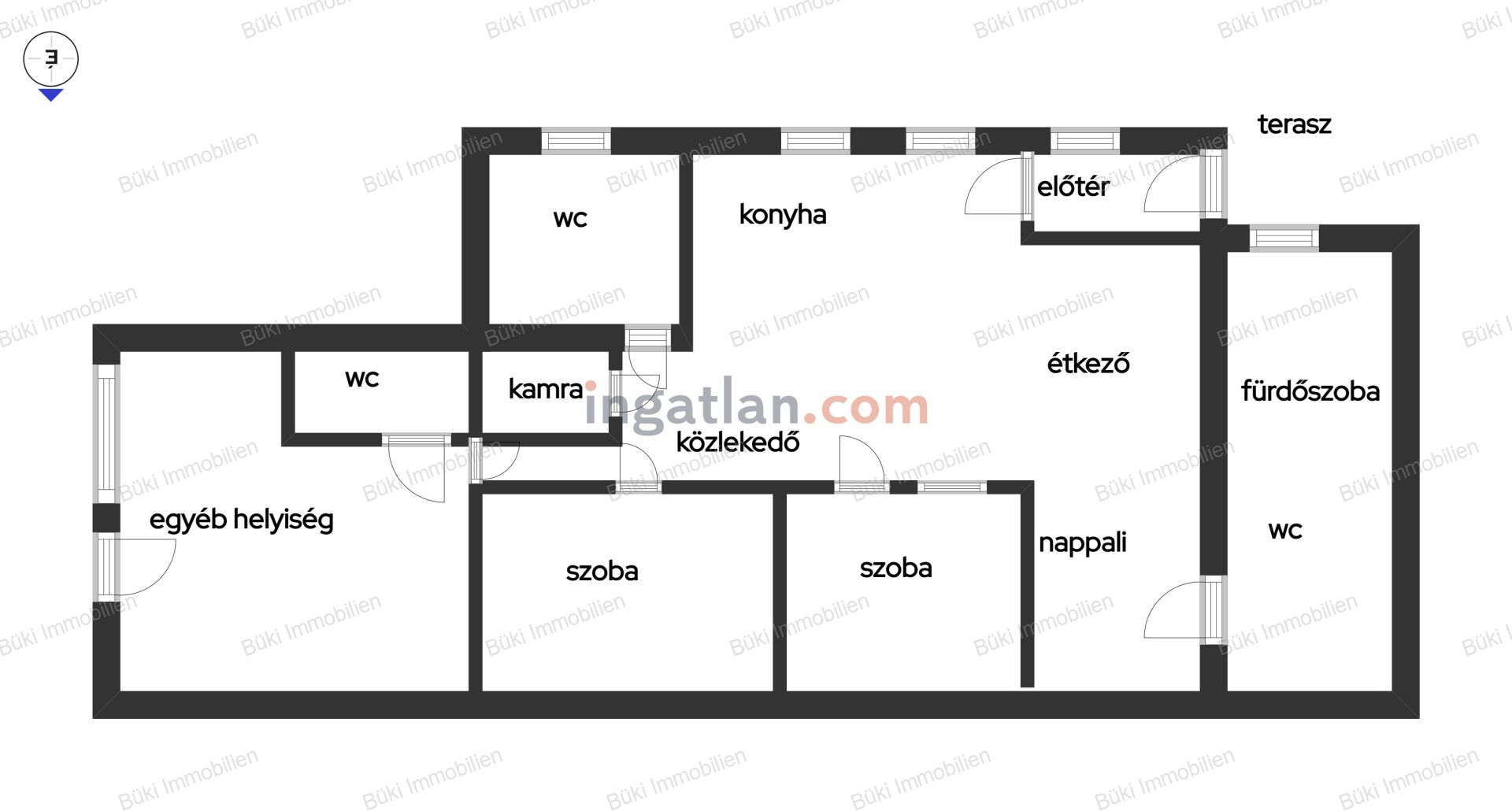 A fájl már létezik a célhelyen: import/kepek/vizjeles_5704825.jpg
For sale flat Pécs  88 m<sup>2</sup> 67.99 millió Ft